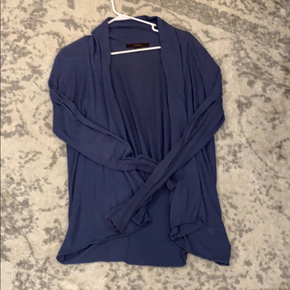 Cute long blue sweater